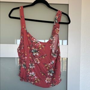 O'Neill Floral Tank Top - Coral